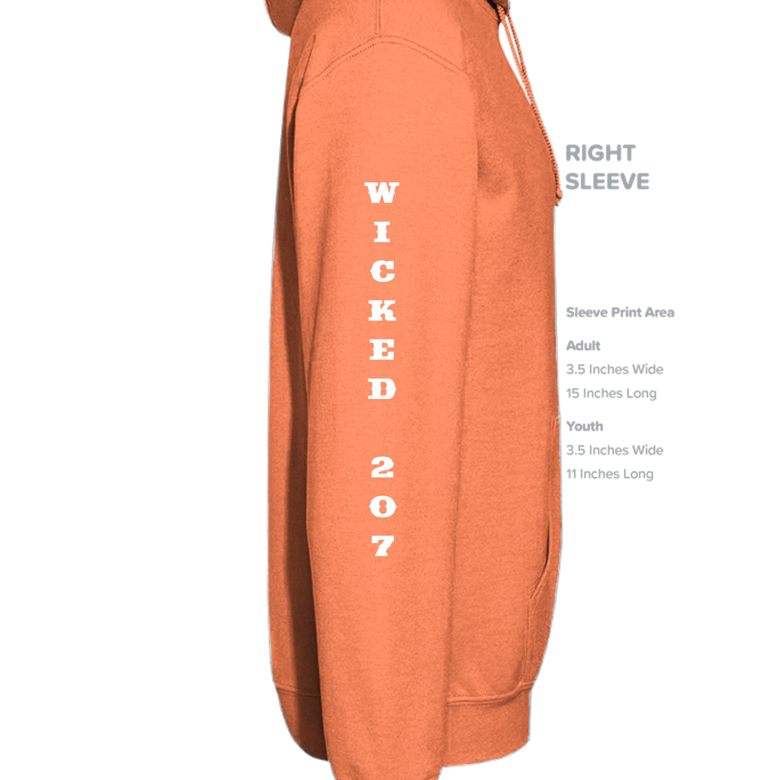 Safety Orange - SS4500 - SLEEVE_RIGHT