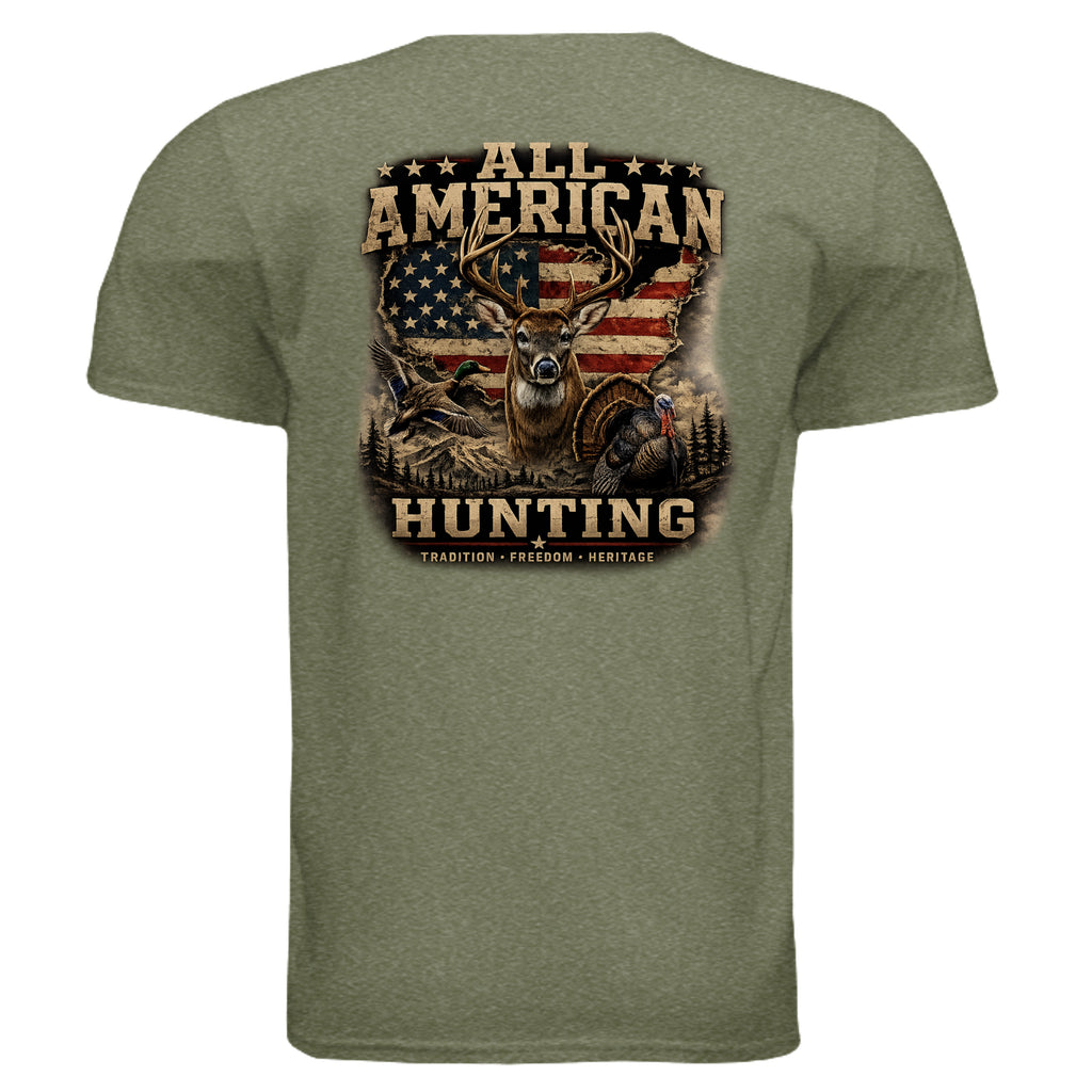 HEATHER MILITARY GREEN - G640 - BACK