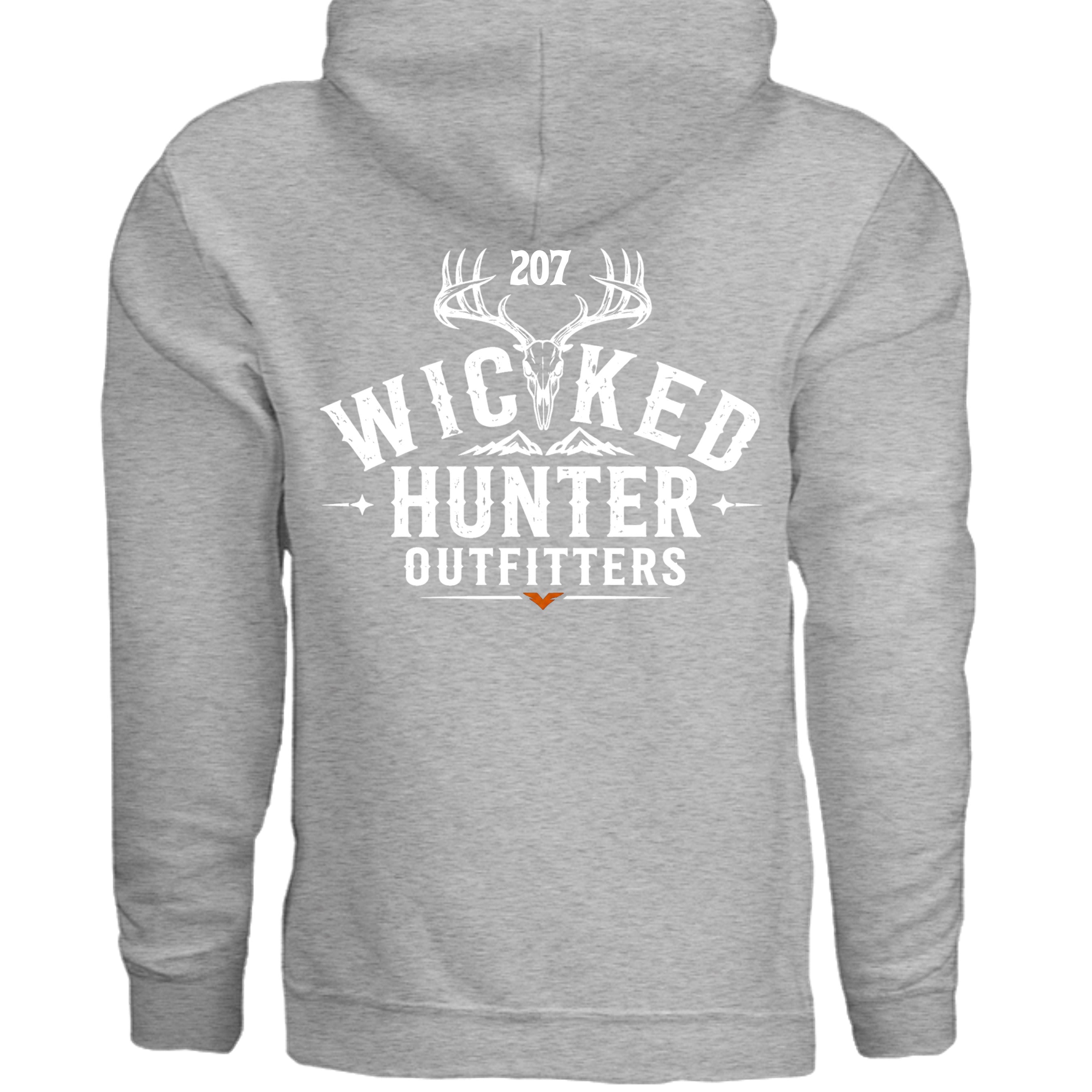 Grey Heather - IND4000 - BACK