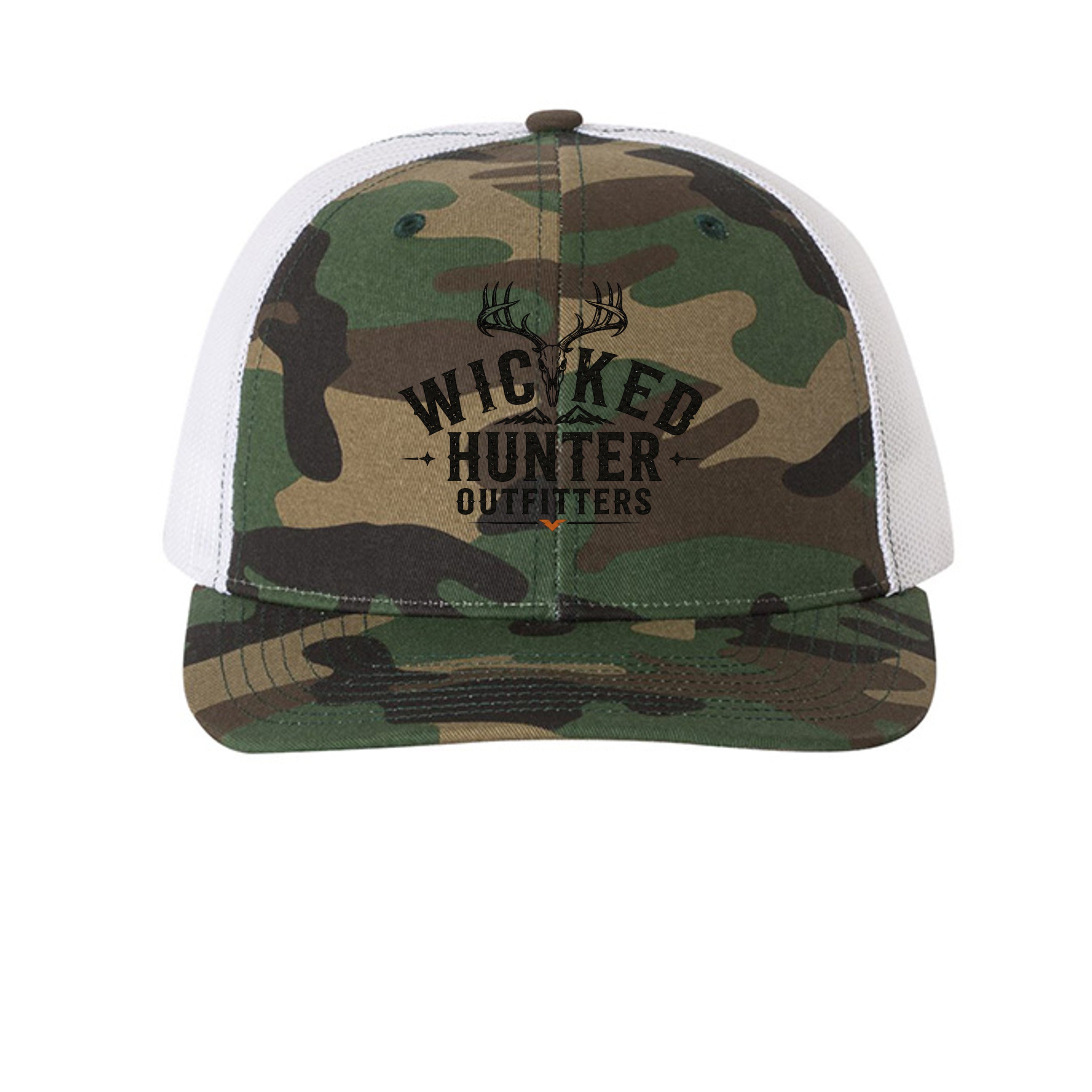 Army Camo/ White - 112P - FRONT