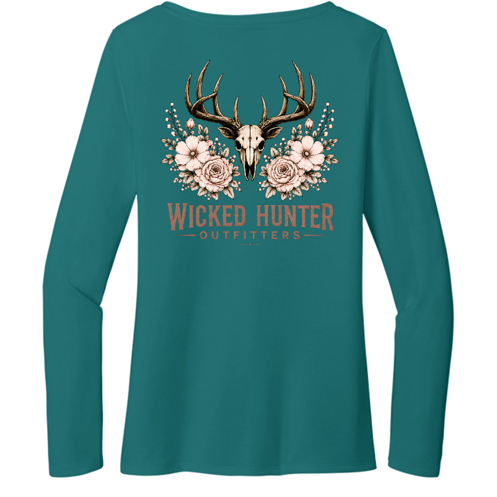 Heathered Teal - DT135 - BACK