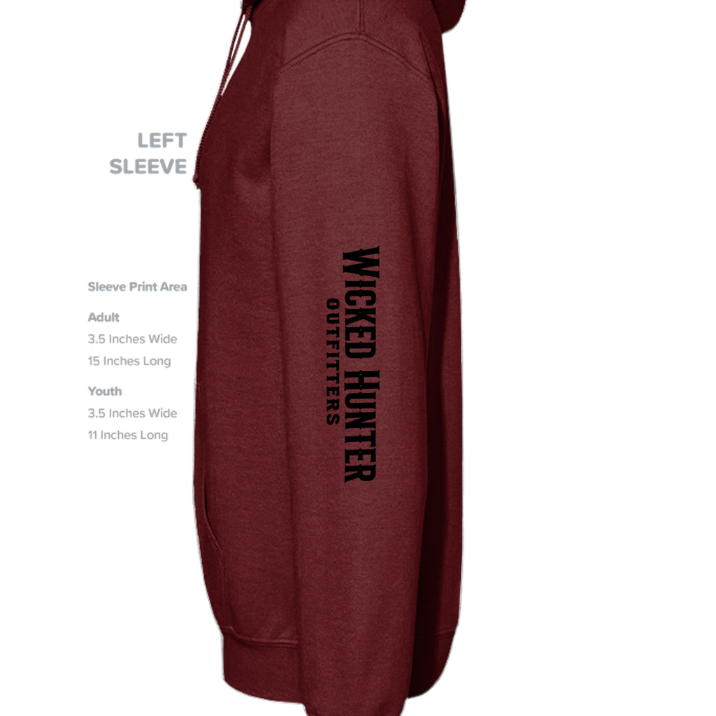 MAROON - G185B - SLEEVE_LEFT
