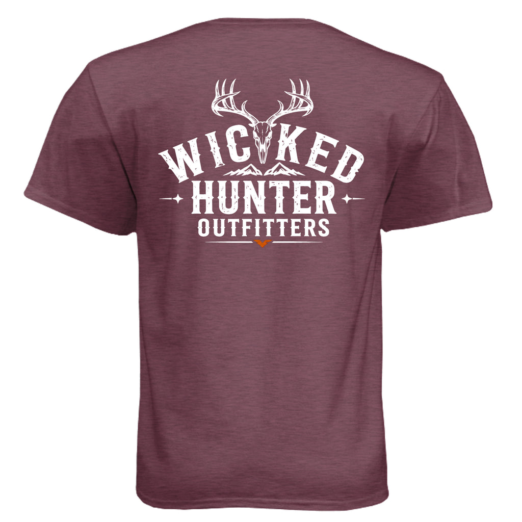Heather Maroon - N6210 - BACK