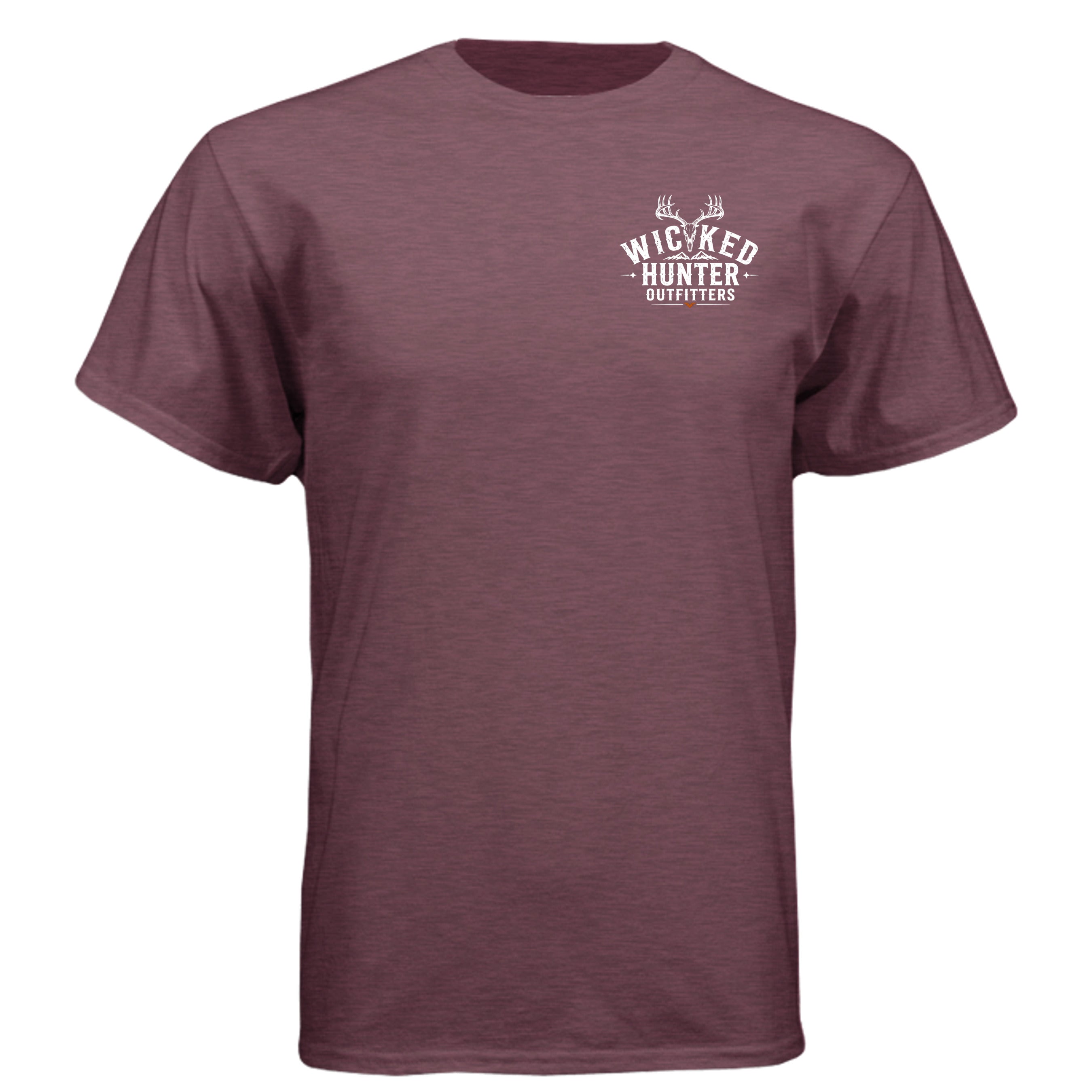Heather Maroon - N6210 - FRONT