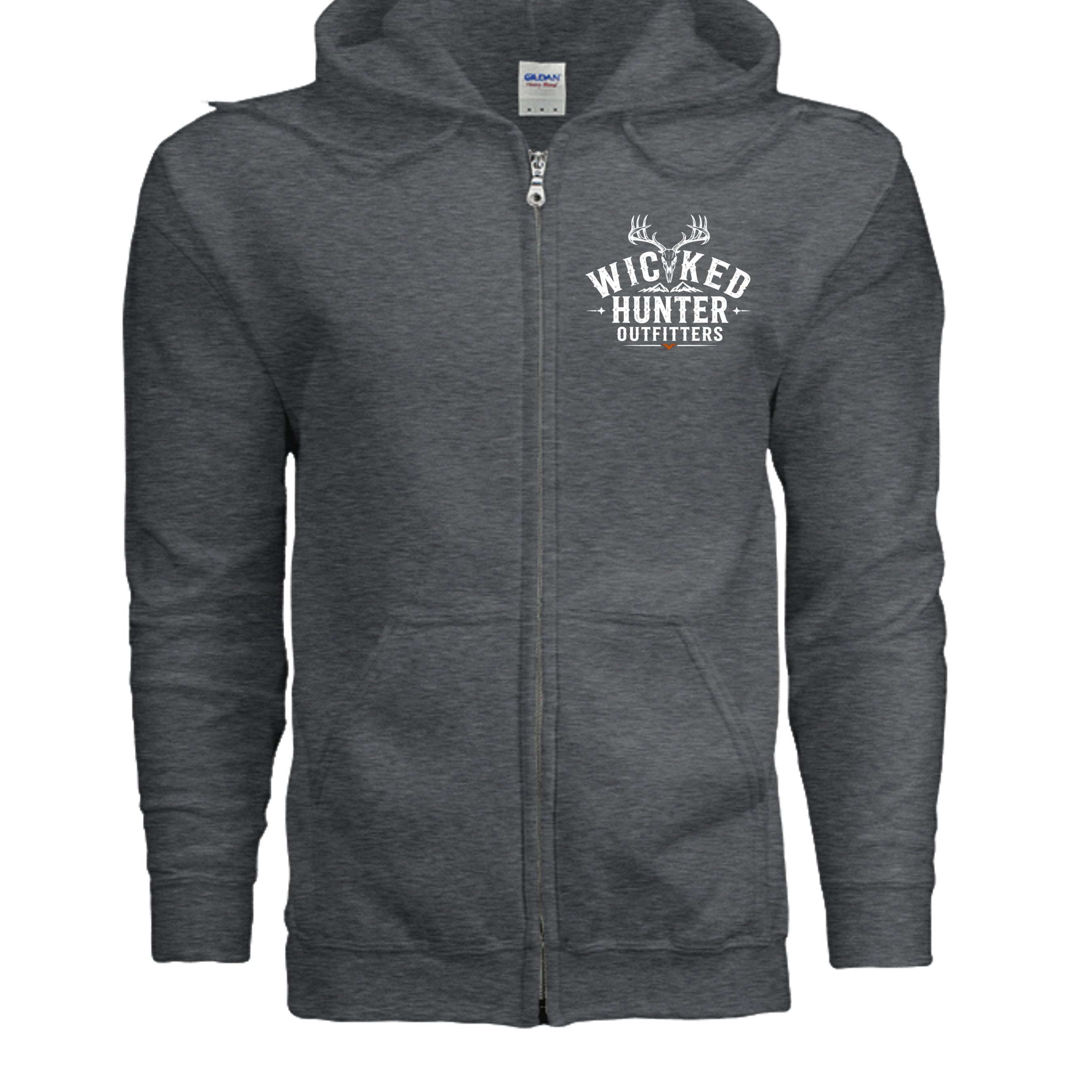 DARK HEATHER - G186 - FRONT