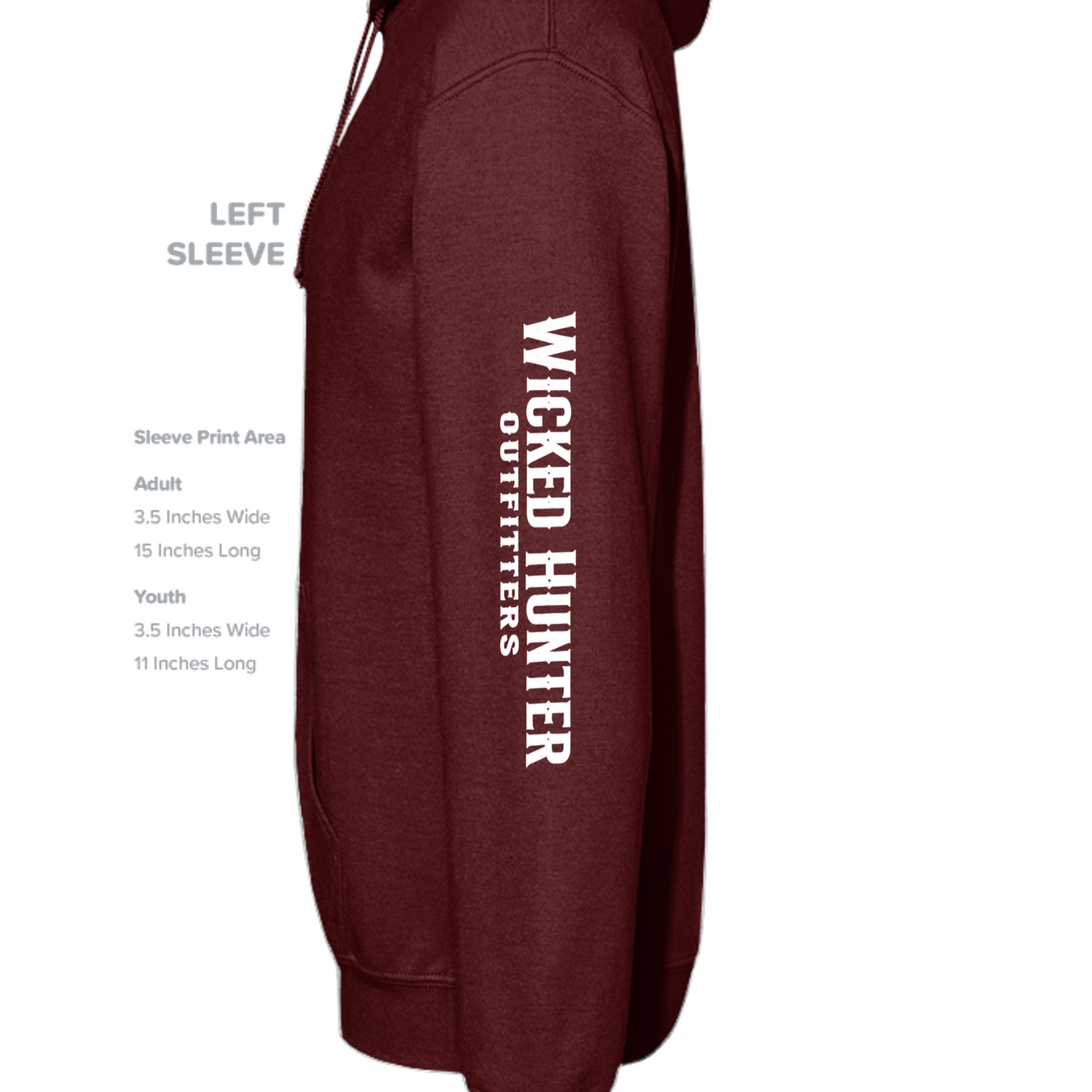 MAROON - G186 - SLEEVE_LEFT