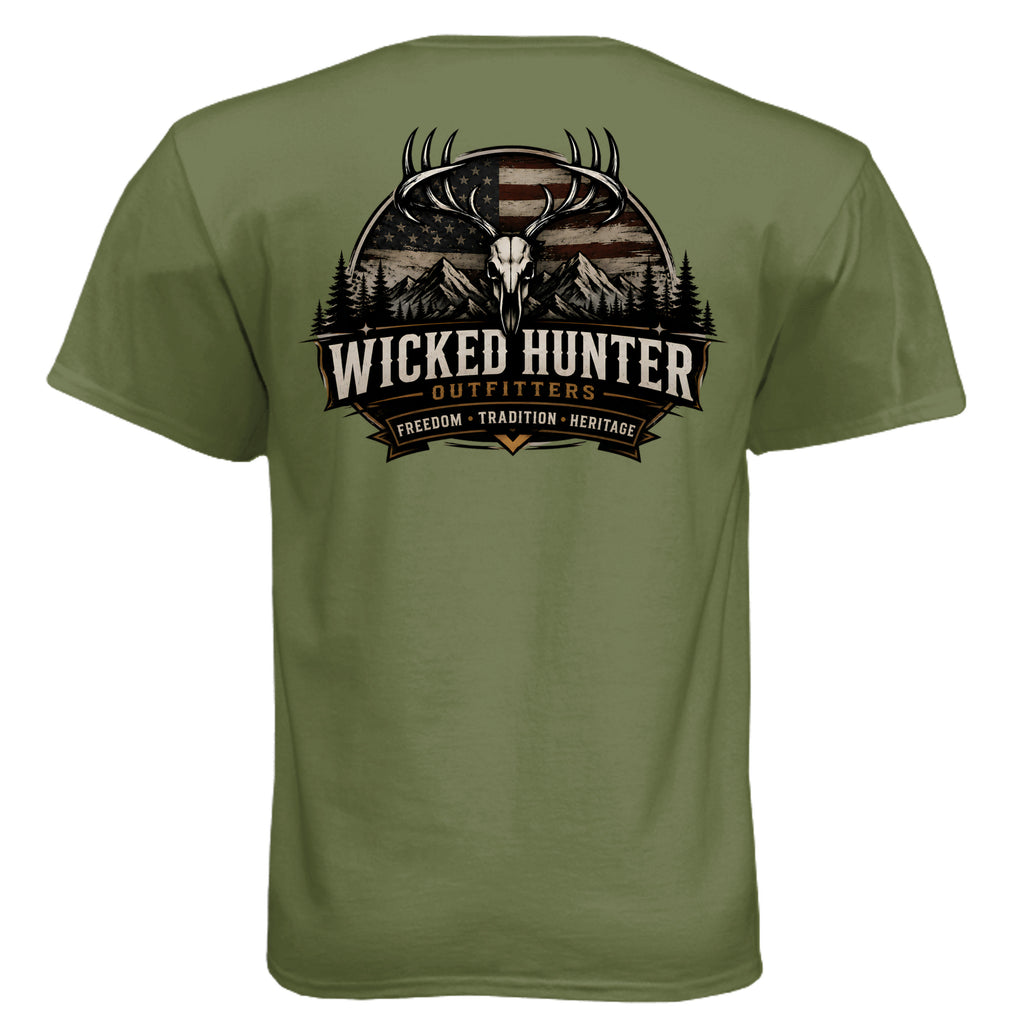 Military Green - N6210 - BACK