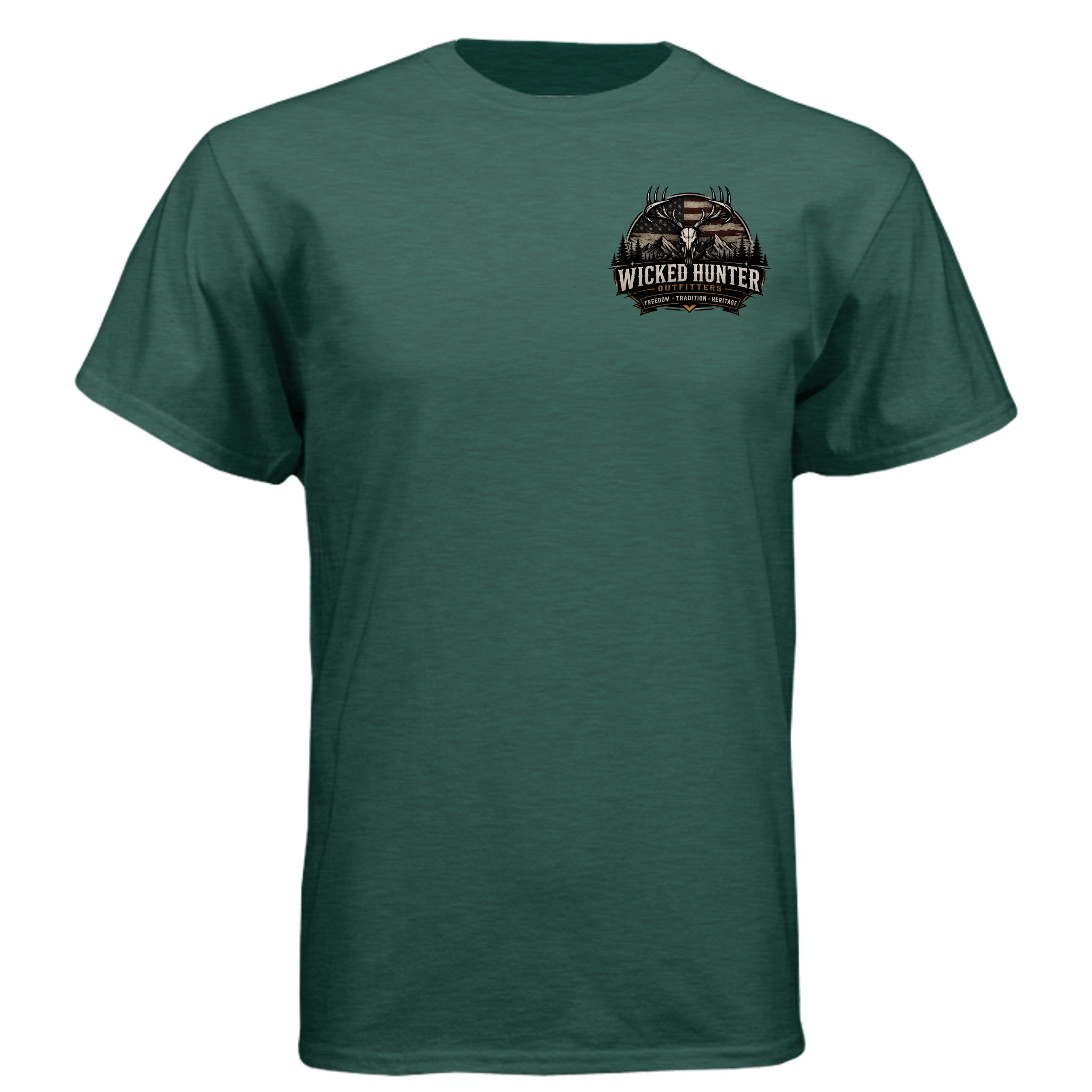 Heather Forest Green - N6210 - FRONT