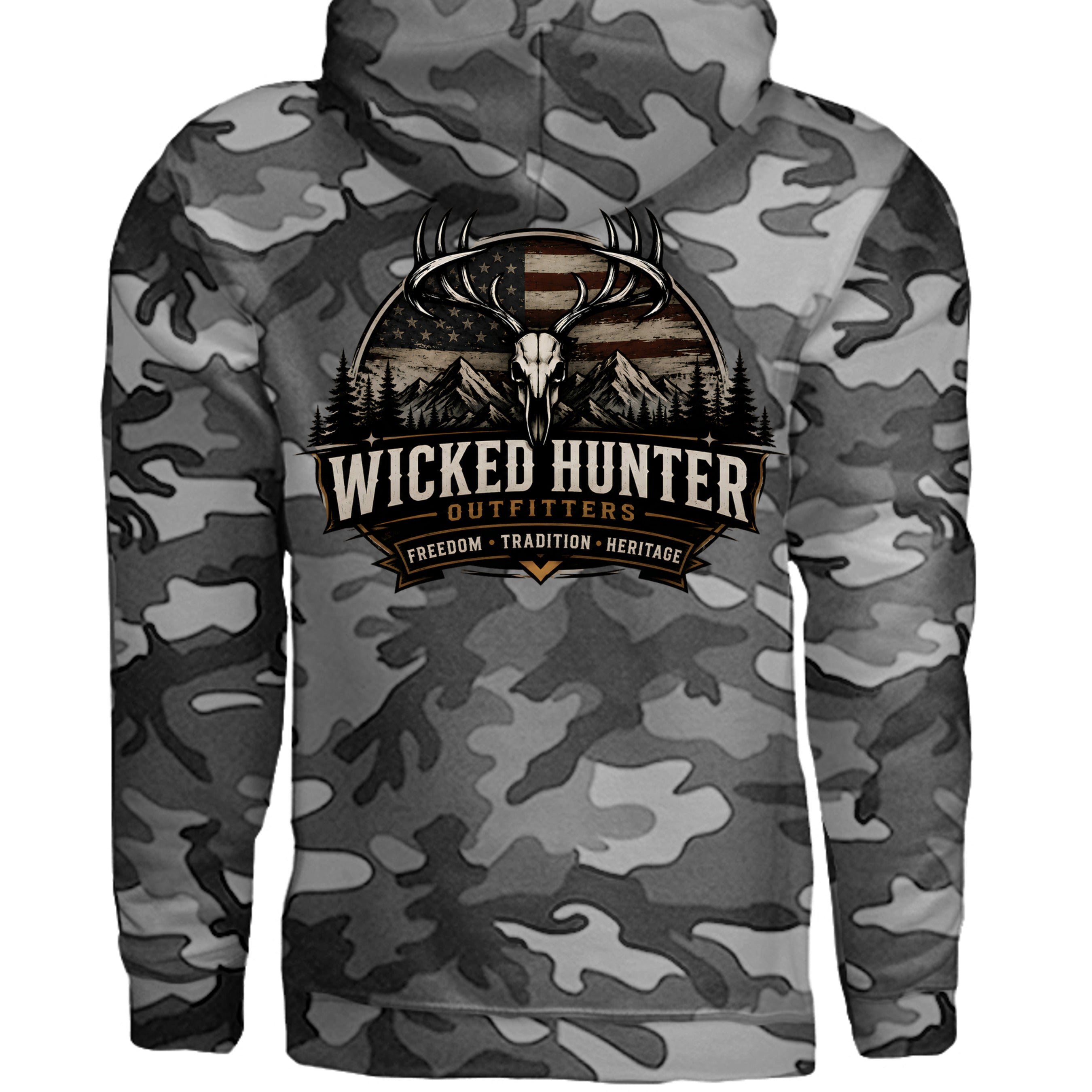 Snow Camo - IND4000 - BACK