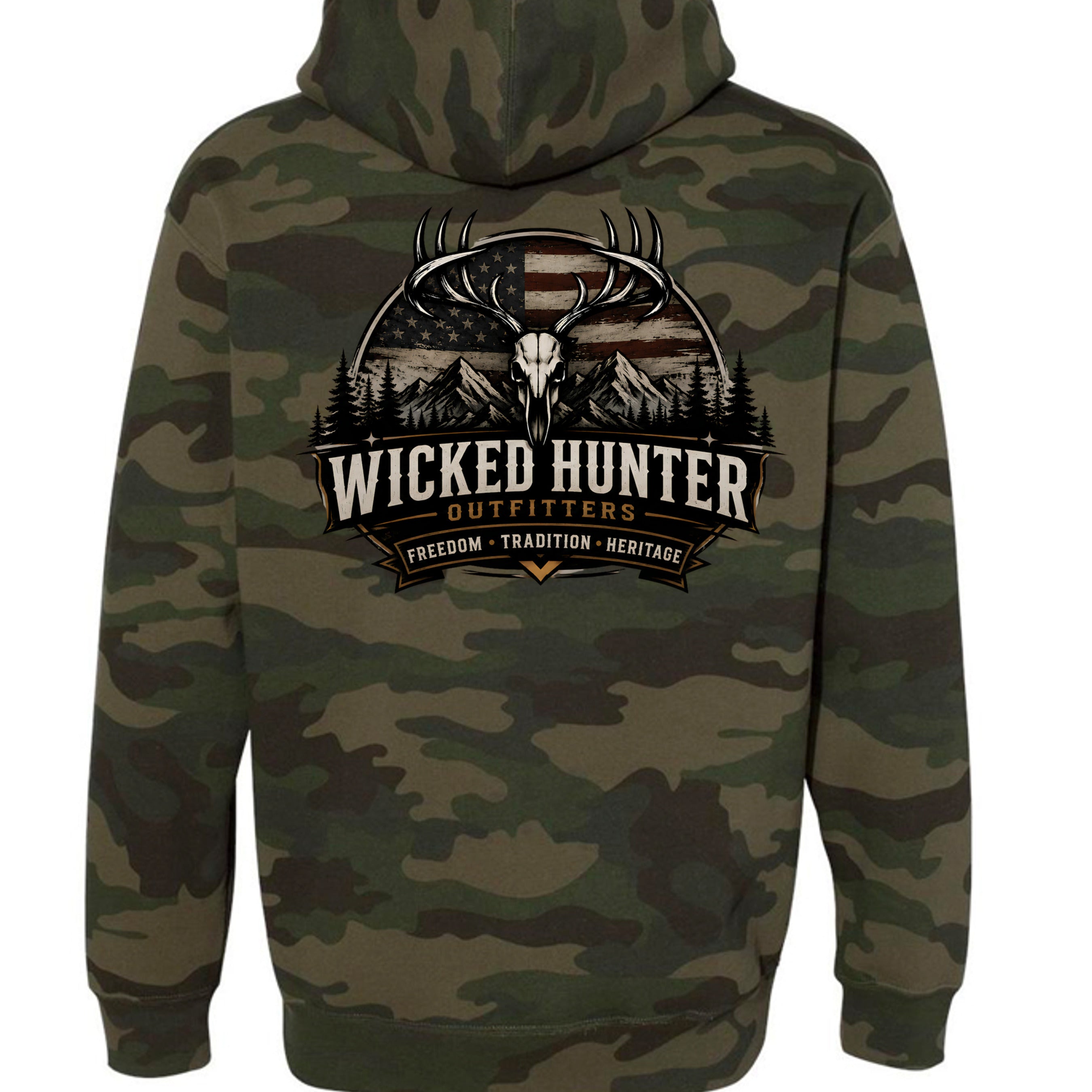 Forest Camo - IND4000 - BACK