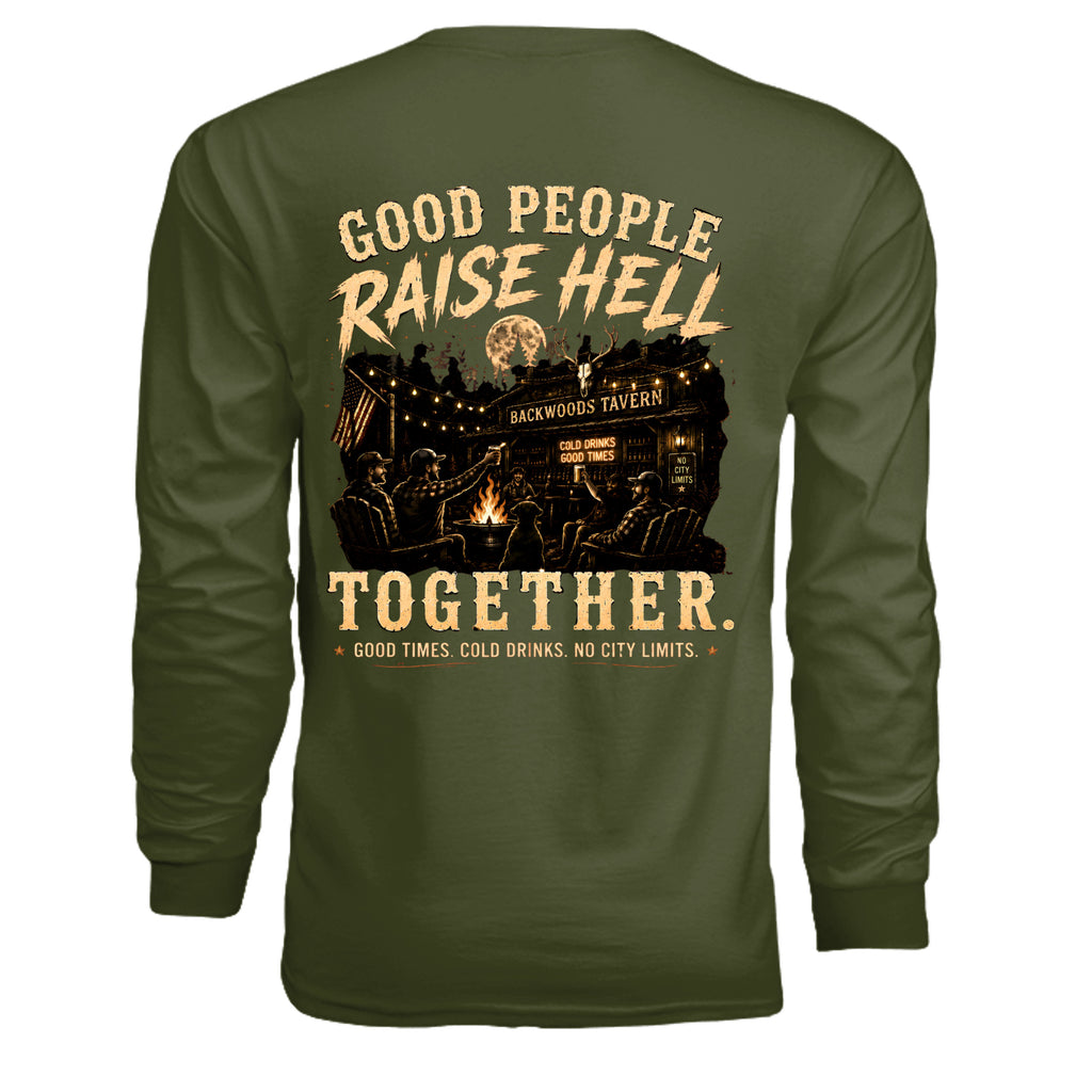 MILITARY GREEN - G240 - BACK