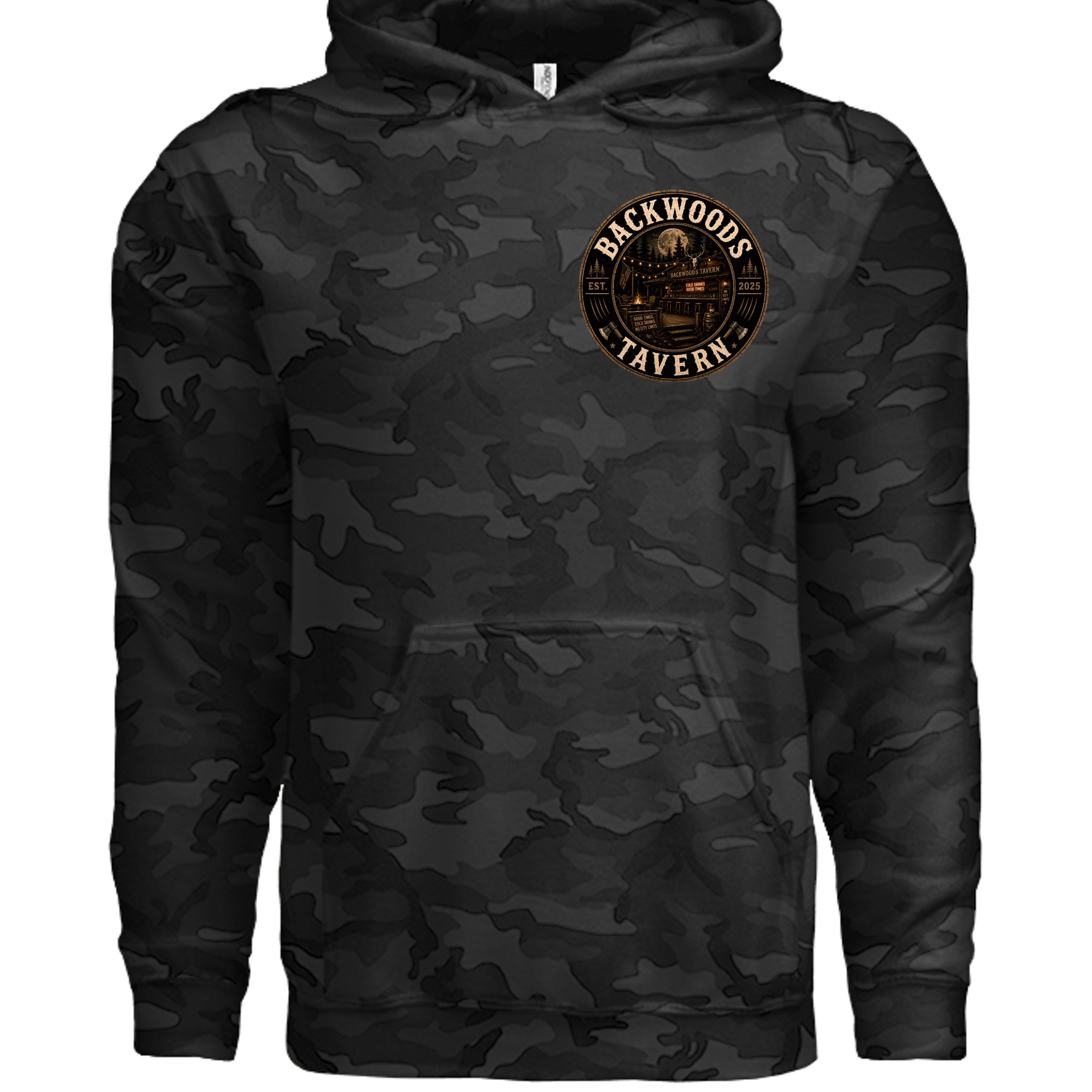 Black Camo - IND4000 - FRONT