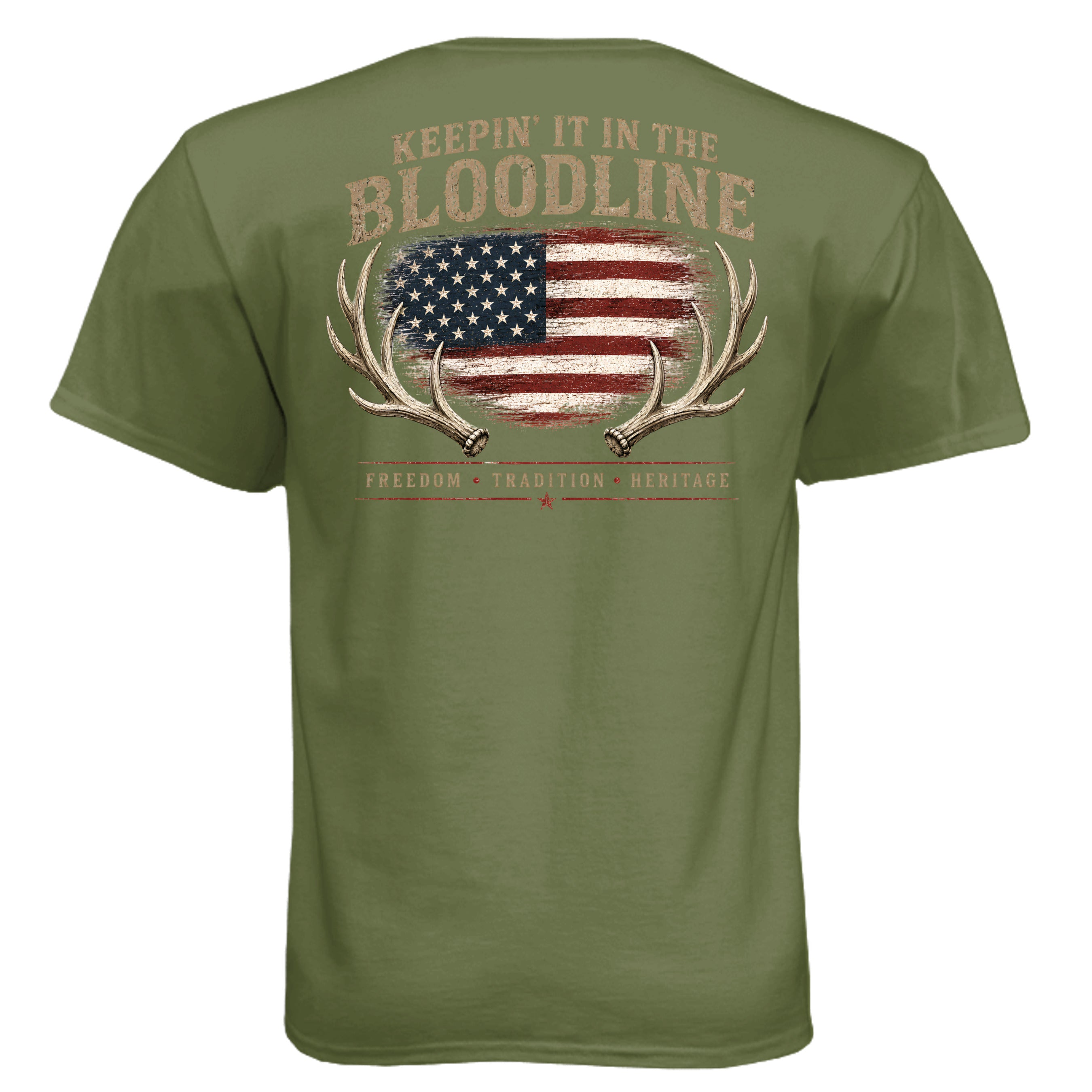 Military Green - N6210 - BACK
