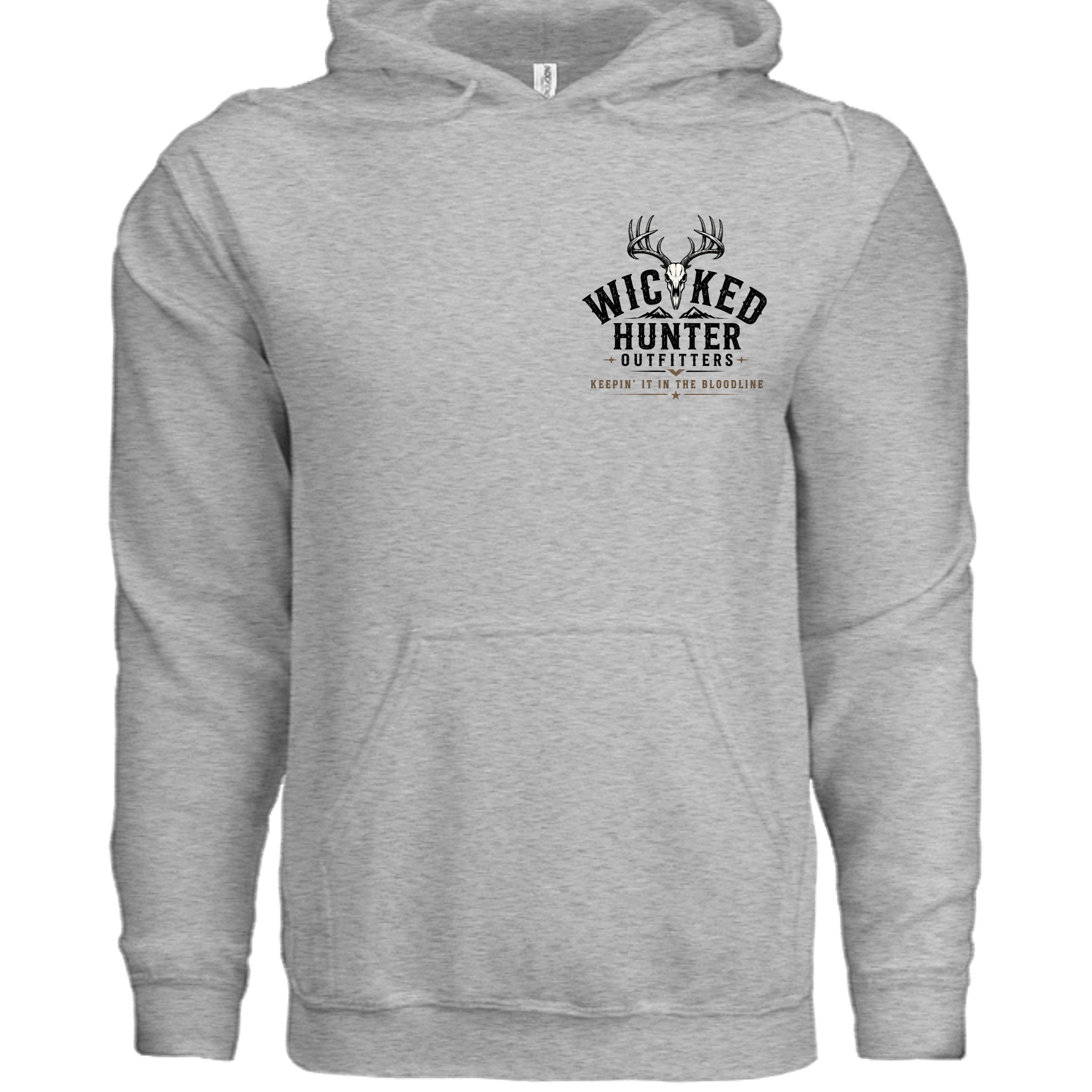 Grey Heather - IND4000 - FRONT