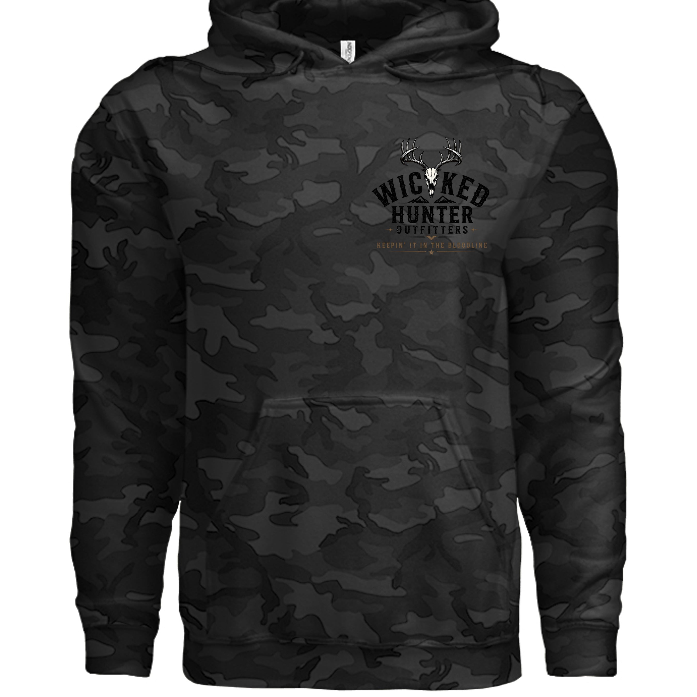 Black Camo - IND4000 - FRONT