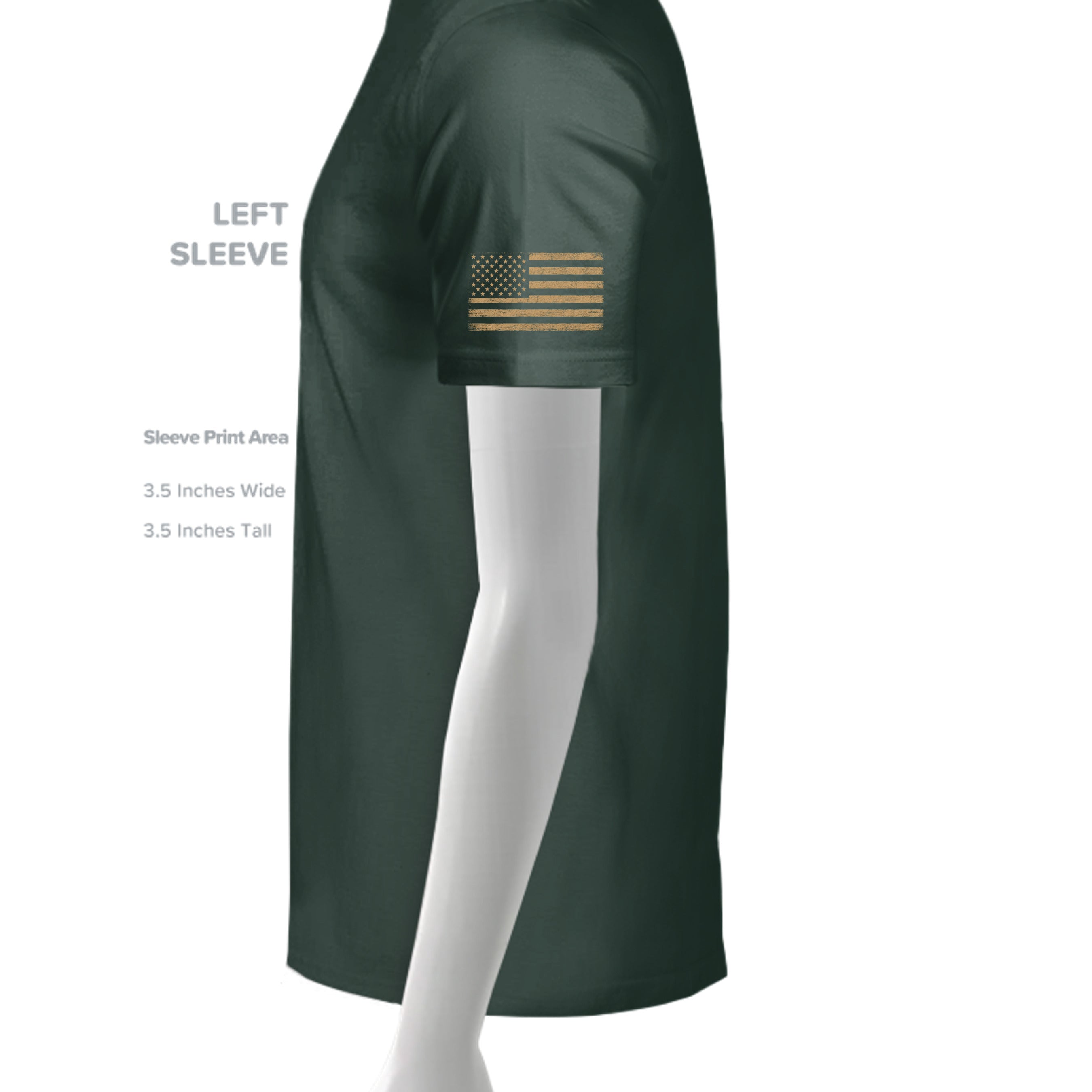 Forest Green - 3000 - SLEEVE_LEFT