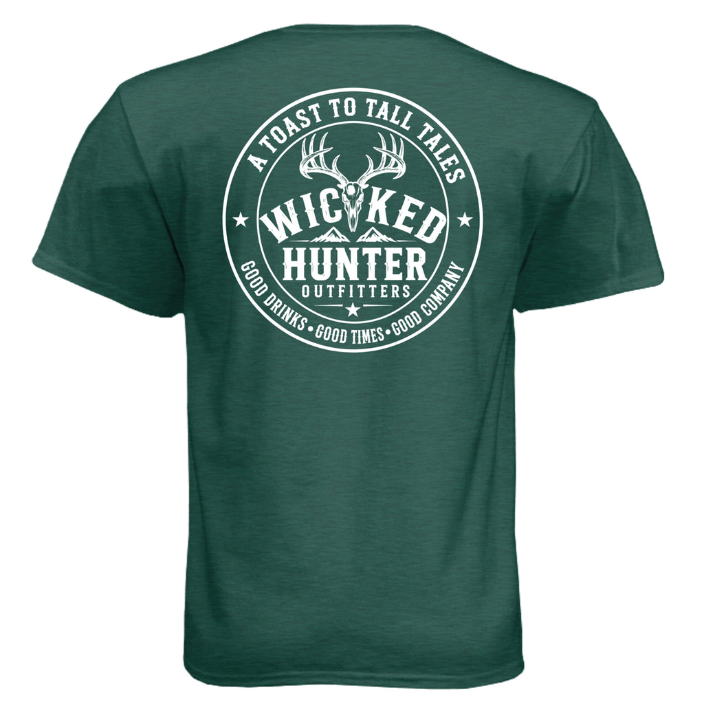 Heather Forest Green - N6210 - BACK
